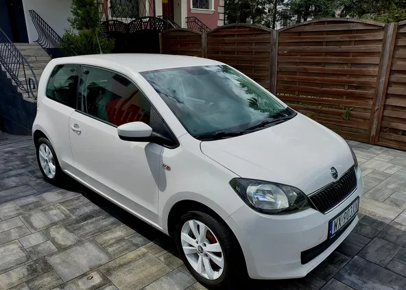 Skoda Citigo cena 15900 przebieg: 247500, rok produkcji 2013 z Warszawa małe 137